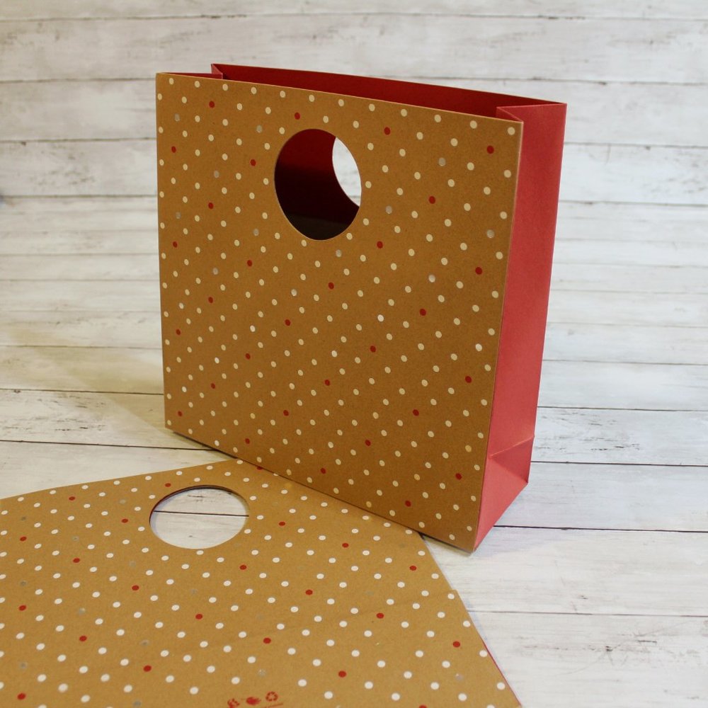 Premium Boutique Tote Gift Bag Kraft Cardboard